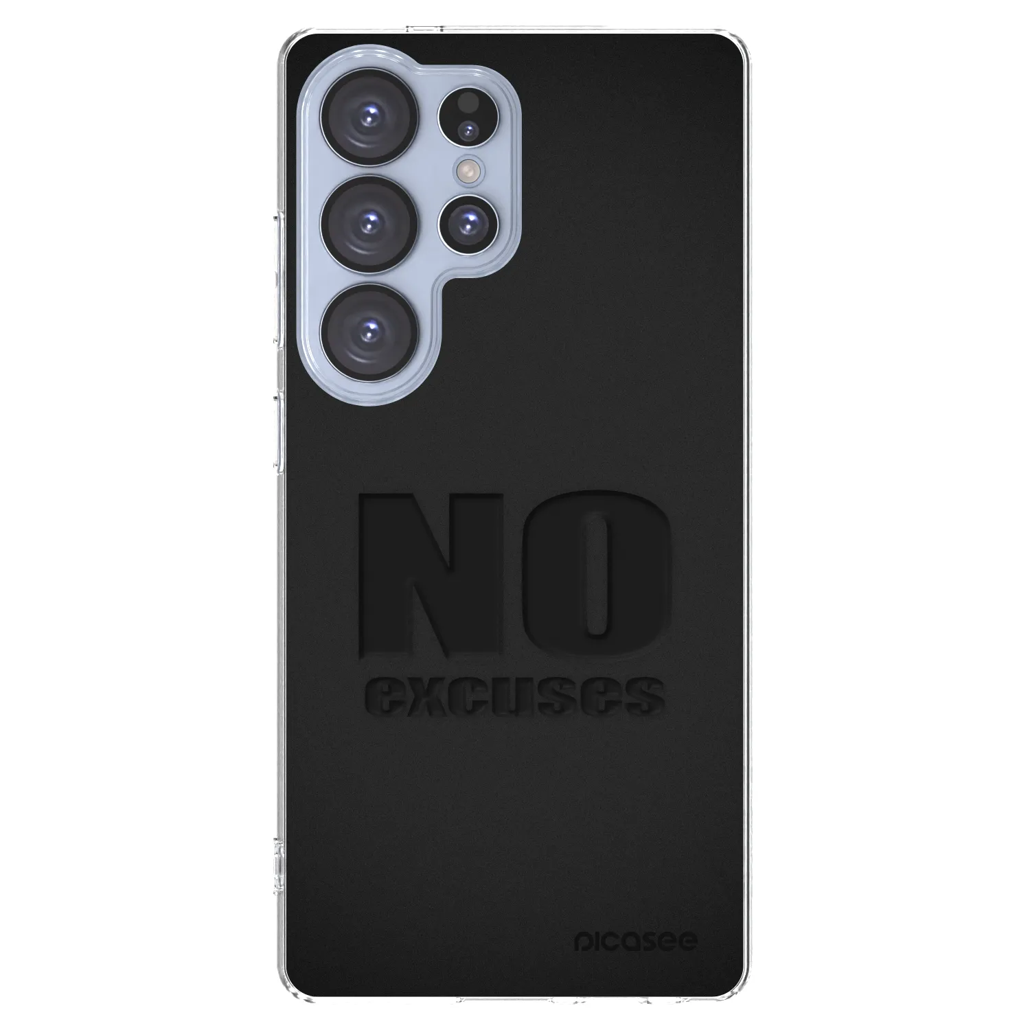 Picasee διαφανής θήκη σιλικόνης Samsung Galaxy S25 Ultra 5G - No Excuses