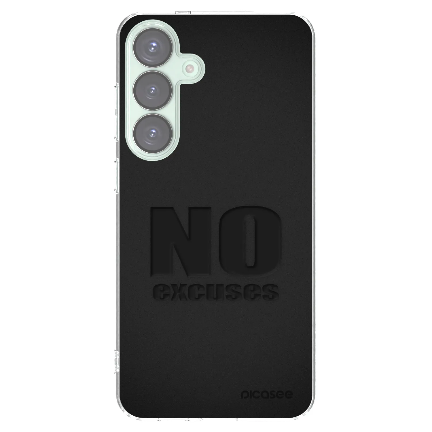 Picasee διαφανής θήκη σιλικόνης Samsung Galaxy S25+ 5G - No Excuses