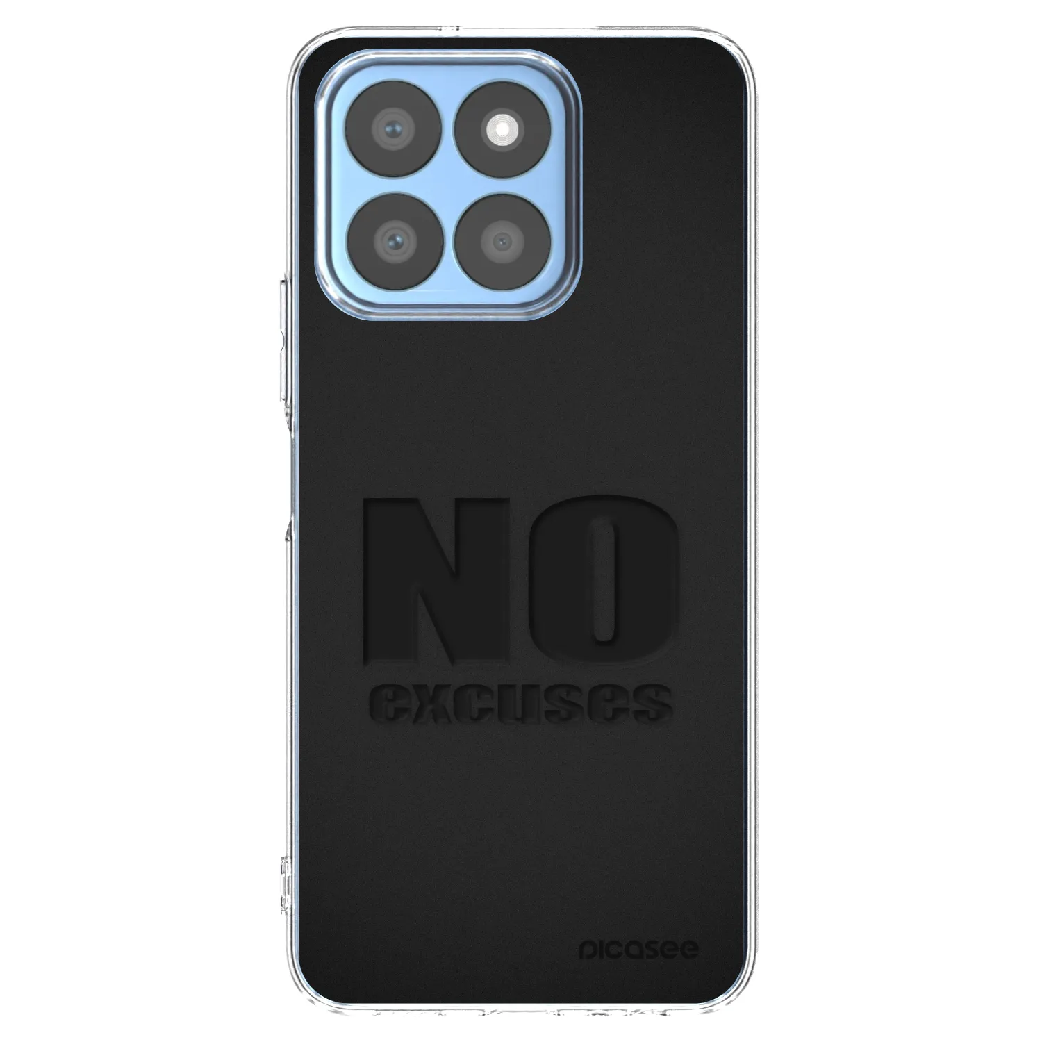 Picasee διαφανής θήκη σιλικόνης Honor X8c - No Excuses