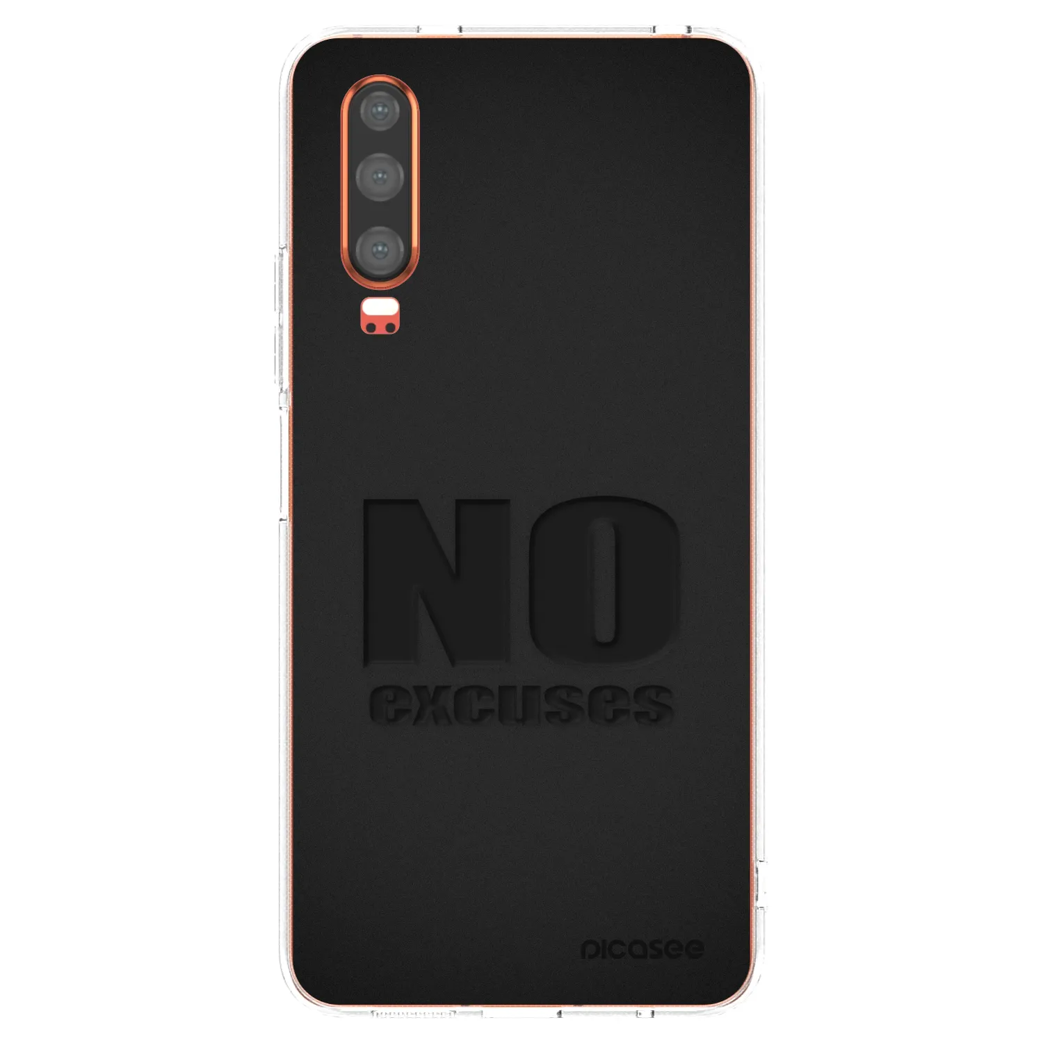Picasee διαφανής θήκη σιλικόνης Huawei P30 - No Excuses