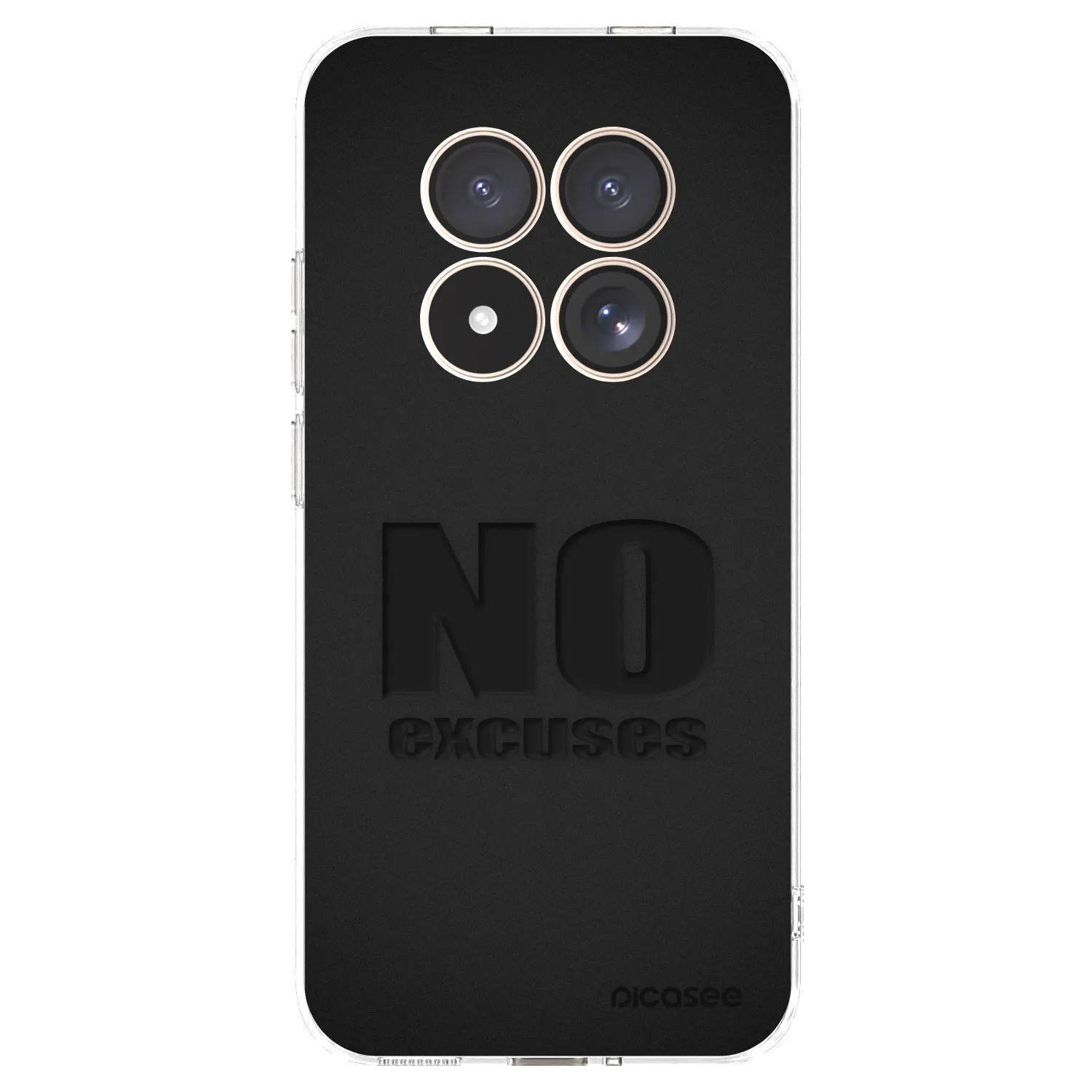 Picasee διαφανής θήκη σιλικόνης Xiaomi Redmi Note 15 Pro 4G - No Excuses