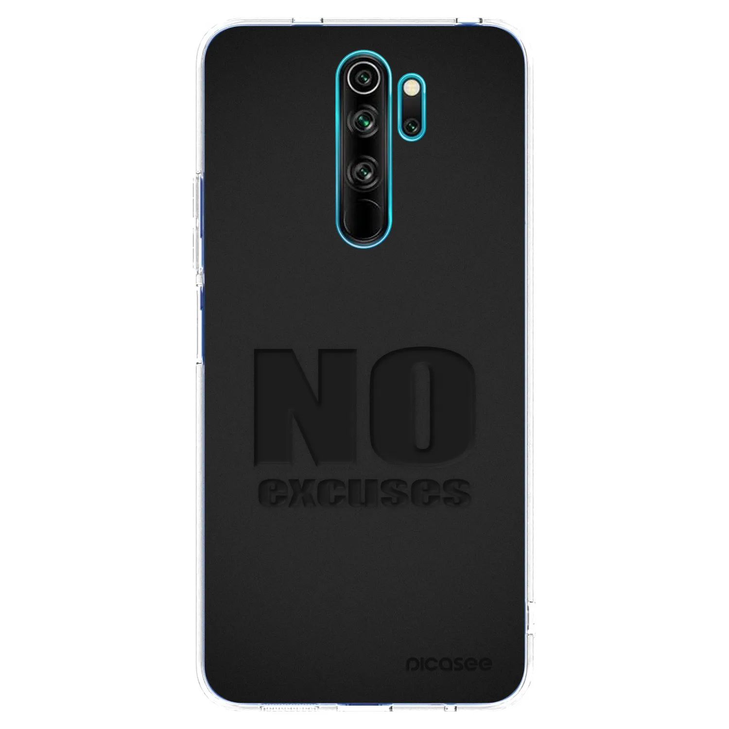 Picasee διαφανής θήκη σιλικόνης Xiaomi Redmi Note 8 Pro - No Excuses