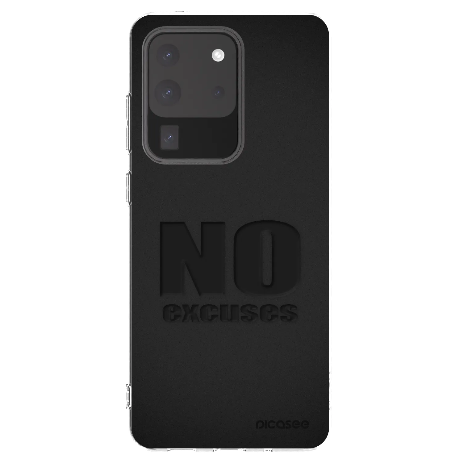 Picasee διαφανής θήκη σιλικόνης Samsung Galaxy S20 Ultra 5G G988F - No Excuses