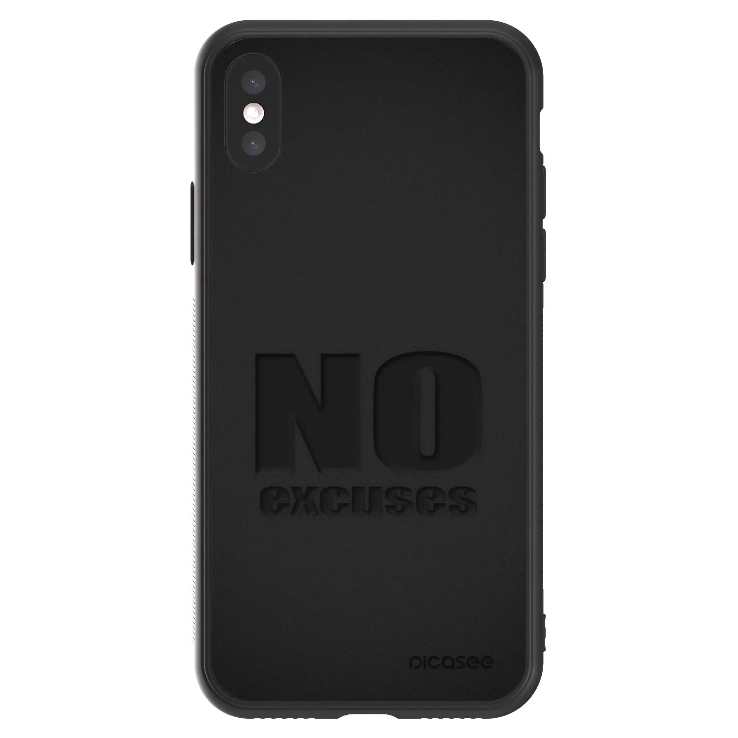 Picasee ULTIMATE CASE για Apple iPhone X/XS - No Excuses