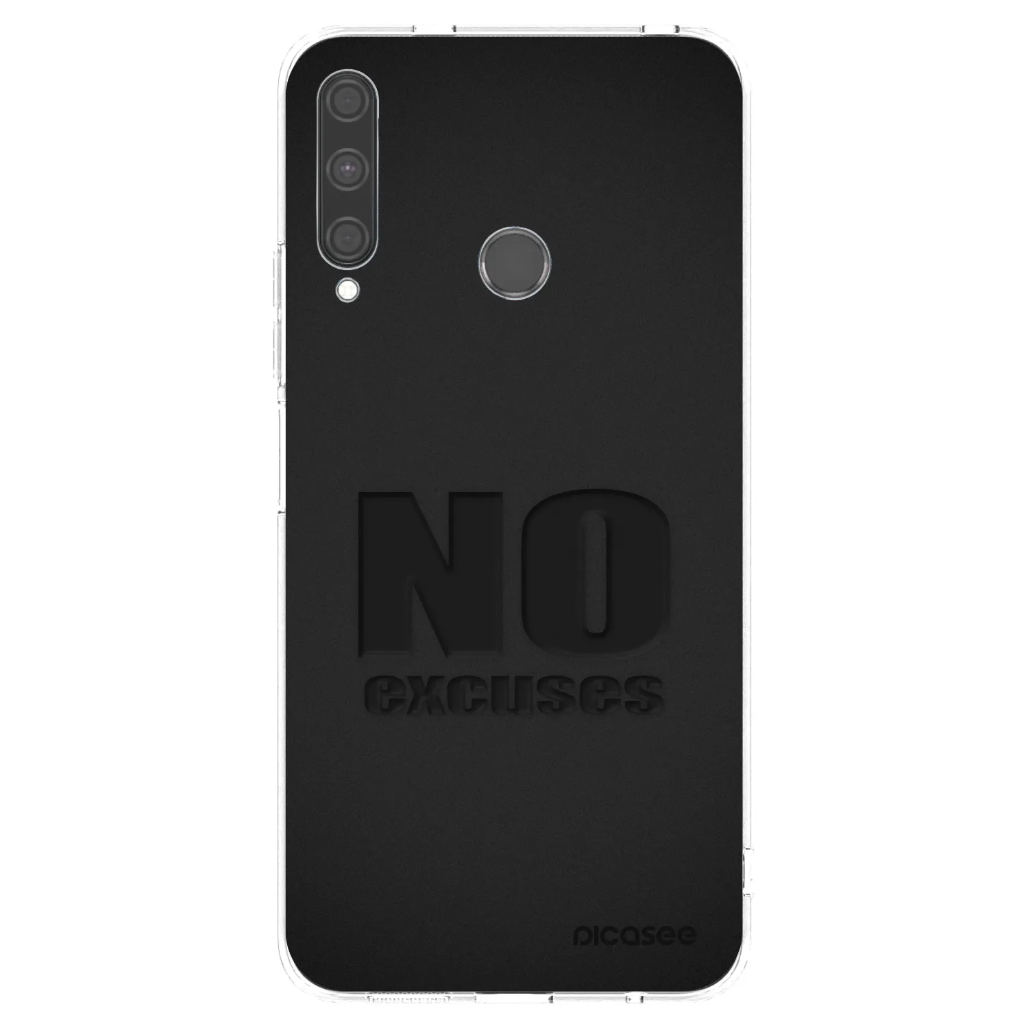 Picasee διαφανής θήκη σιλικόνης Huawei P40 Lite E - No Excuses