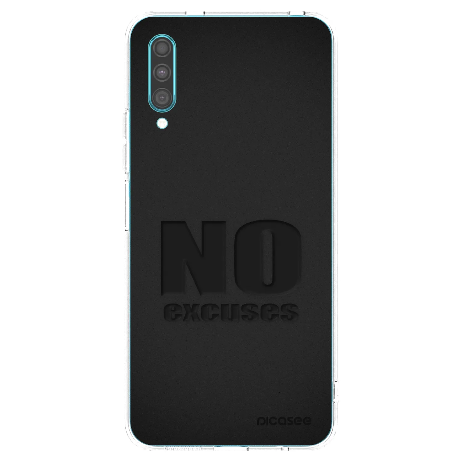 Picasee διαφανής θήκη σιλικόνης Samsung Galaxy A30s A307F - No Excuses