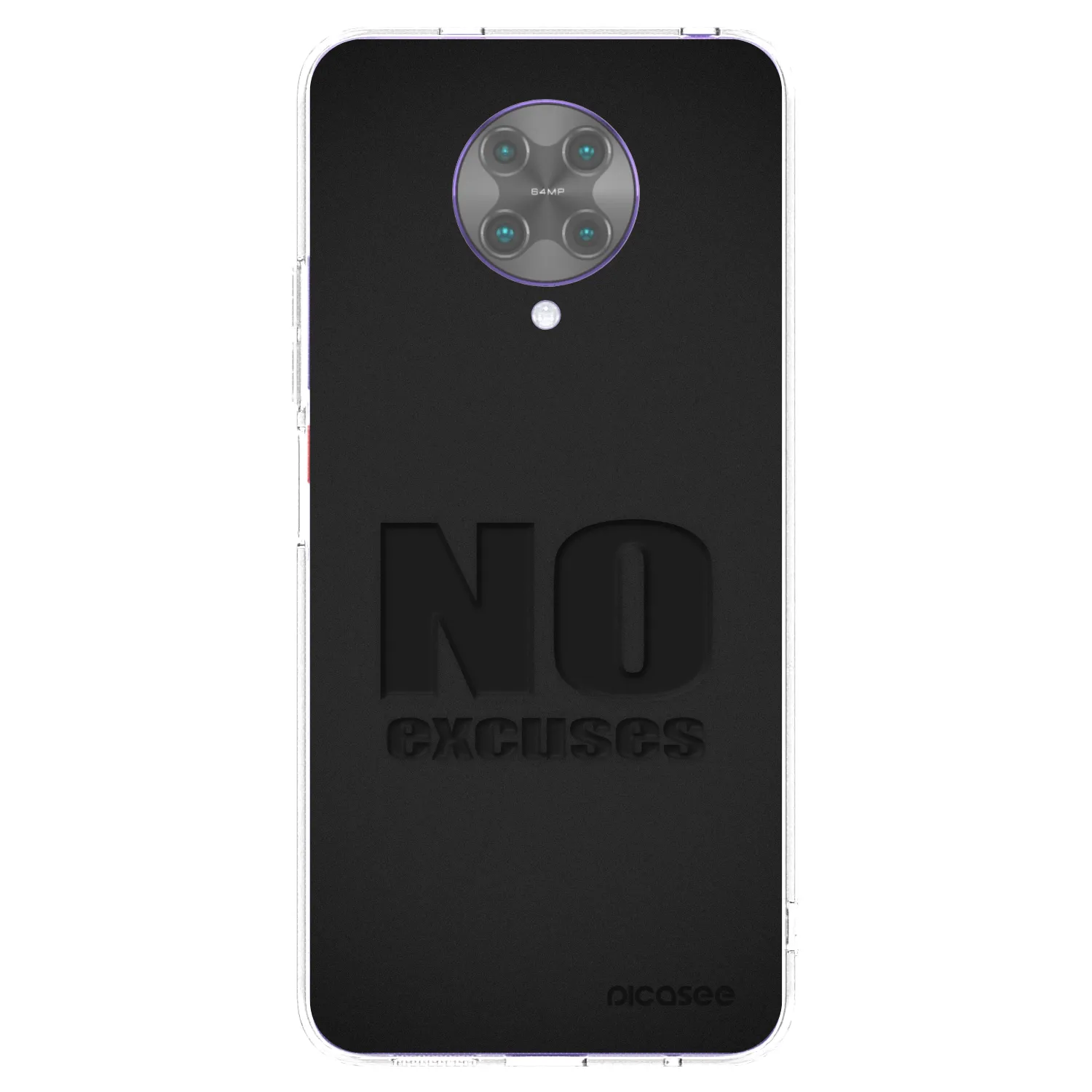 Picasee διαφανής θήκη σιλικόνης Xiaomi Poco F2 Pro - No Excuses