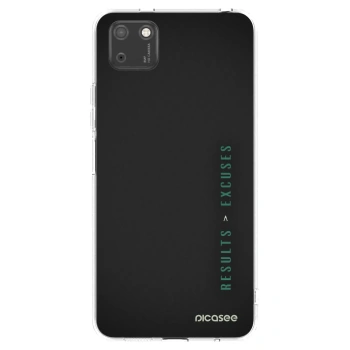 Picasee διαφανής θήκη σιλικόνης Huawei Y5P - Results x Excuses