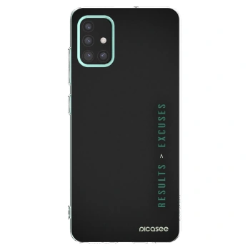 Picasee διαφανής θήκη σιλικόνης Samsung Galaxy M31s - Results x Excuses