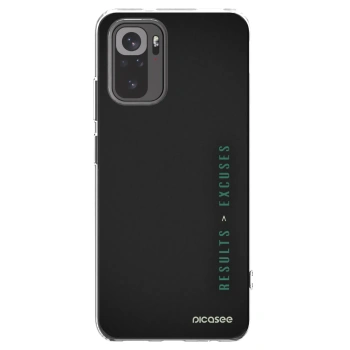 Picasee διαφανής θήκη σιλικόνης Xiaomi Redmi Note 10S - Results x Excuses