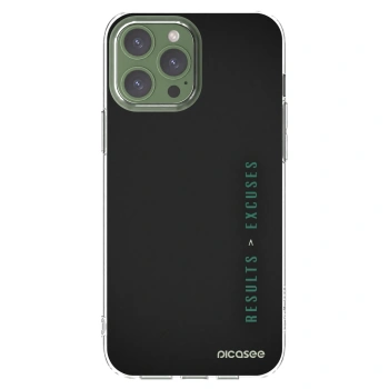 Picasee διαφανής θήκη σιλικόνης Apple iPhone 13 Pro Max - Results x Excuses