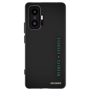 Picasee Μαύρη θήκη σιλικόνης για Xiaomi 11T Pro - Results x Excuses