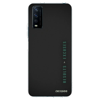 Picasee διαφανής θήκη σιλικόνης Vivo Y11s - Results x Excuses
