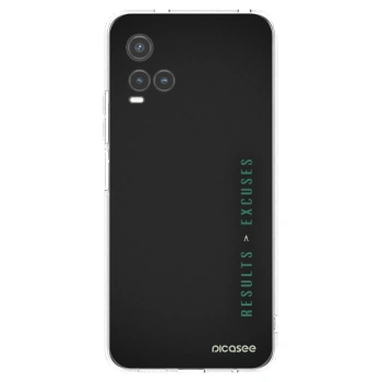 Picasee διαφανής θήκη σιλικόνης Vivo Y33s - Results x Excuses