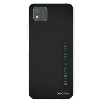 Picasee διαφανής θήκη σιλικόνης Realme C11 (2021) - Results x Excuses