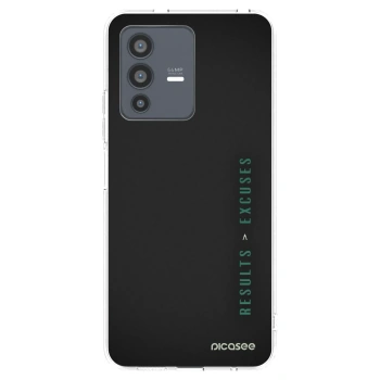 Picasee διαφανής θήκη σιλικόνης Vivo V23 5G - Results x Excuses