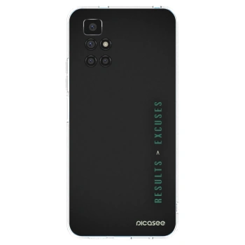 Picasee διαφανής θήκη σιλικόνης Xiaomi Redmi 10 (2022) - Results x Excuses