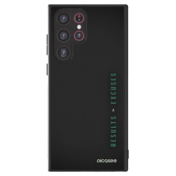 Picasee ULTIMATE CASE PowerShare για Samsung Galaxy S22 Ultra 5G - Results x Excuses