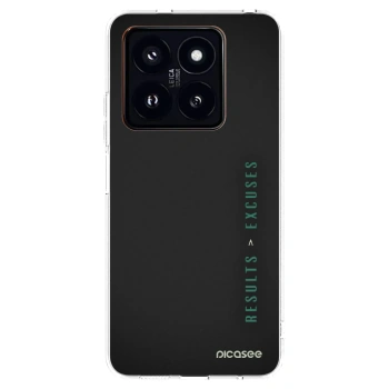 Picasee διαφανής θήκη σιλικόνης Xiaomi 14 Pro - Results x Excuses
