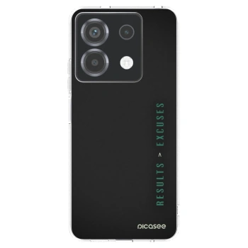 Picasee διαφανής θήκη σιλικόνης Xiaomi Poco X6 - Results x Excuses