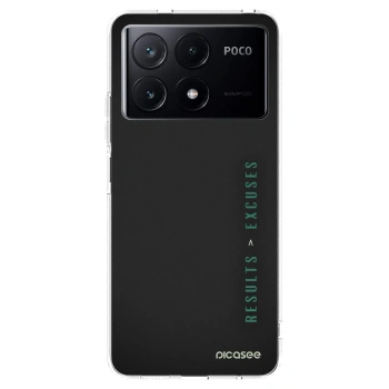 Picasee διαφανής θήκη σιλικόνης Xiaomi Poco X6 Pro - Results x Excuses