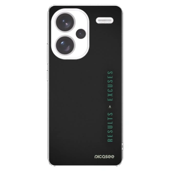 Picasee διαφανής θήκη σιλικόνης Xiaomi Redmi Note 13 Pro+ 5G - Results x Excuses