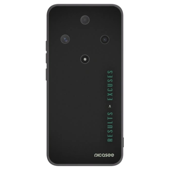 Picasee Μαύρη θήκη σιλικόνης για Honor Magic6 Lite 5G - Results x Excuses