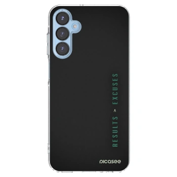 Picasee διαφανής θήκη σιλικόνης Samsung Galaxy A15 A156B 5G - Results x Excuses