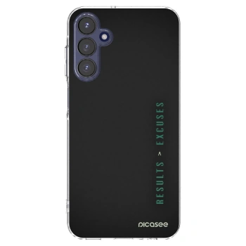 Picasee διαφανής θήκη σιλικόνης Samsung Galaxy A15 A155F 4G - Results x Excuses