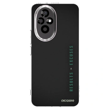 Picasee διαφανής θήκη σιλικόνης Honor 200 Pro 5G - Results x Excuses