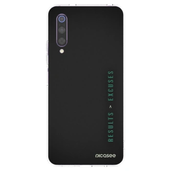Picasee διαφανής θήκη σιλικόνης Xiaomi Mi 9 - Results x Excuses