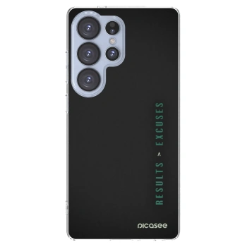 Picasee διαφανής θήκη σιλικόνης Samsung Galaxy S25 Ultra 5G - Results x Excuses