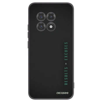 Picasee Μαύρη θήκη σιλικόνης για OnePlus 13R 5G - Results x Excuses