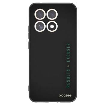 Picasee Μαύρη θήκη σιλικόνης για Xiaomi 15T - Results x Excuses