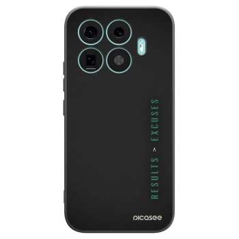 Picasee Μαύρη θήκη σιλικόνης για Xiaomi 17T - Results x Excuses