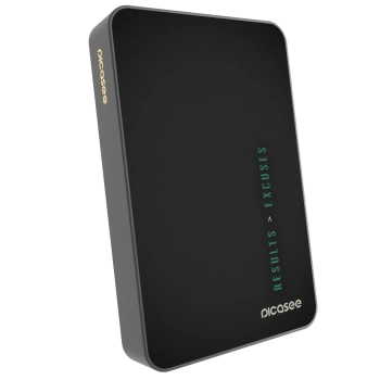 Picasee Powerbank με MagSafe 10 000 mAh Γκρί - Results x Excuses