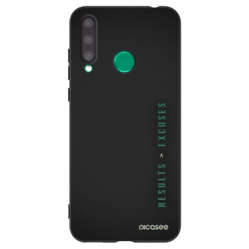 Picasee Μαύρη θήκη σιλικόνης για Honor 20 Lite - Results x Excuses