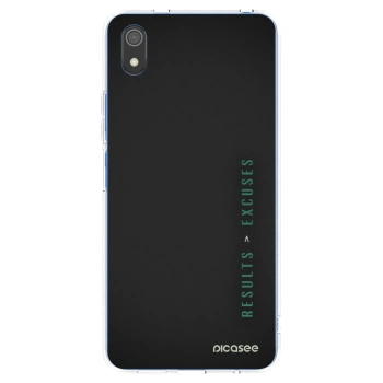 Picasee διαφανής θήκη σιλικόνης Xiaomi Redmi 7A - Results x Excuses