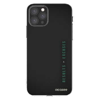 Picasee διαφανής θήκη σιλικόνης Apple iPhone 11 Pro - Results x Excuses
