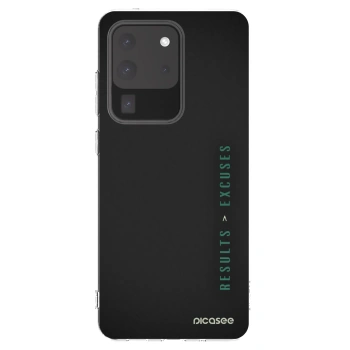 Picasee διαφανής θήκη σιλικόνης Samsung Galaxy S20 Ultra 5G G988F - Results x Excuses