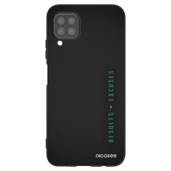 Picasee Μαύρη θήκη σιλικόνης για Huawei P40 Lite - Results x Excuses