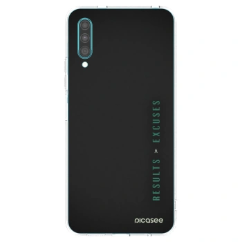 Picasee διαφανής θήκη σιλικόνης Samsung Galaxy A30s A307F - Results x Excuses