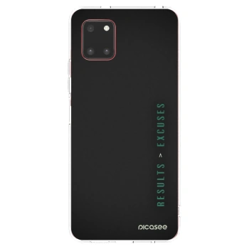 Picasee διαφανής θήκη σιλικόνης Samsung Galaxy Note 10 Lite N770F - Results x Excuses