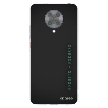 Picasee διαφανής θήκη σιλικόνης Xiaomi Poco F2 Pro - Results x Excuses