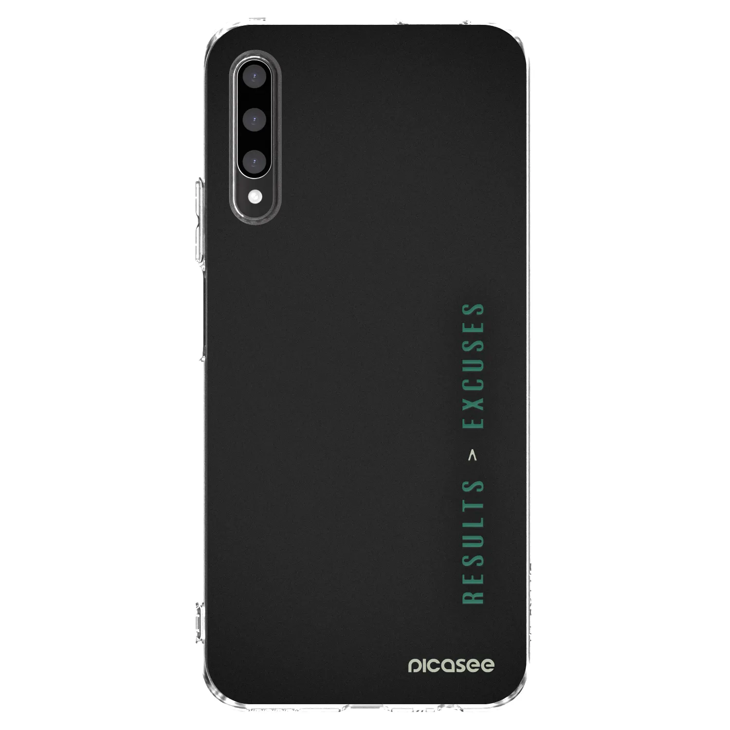 Picasee διαφανής θήκη σιλικόνης Honor 9X Pro - Results x Excuses