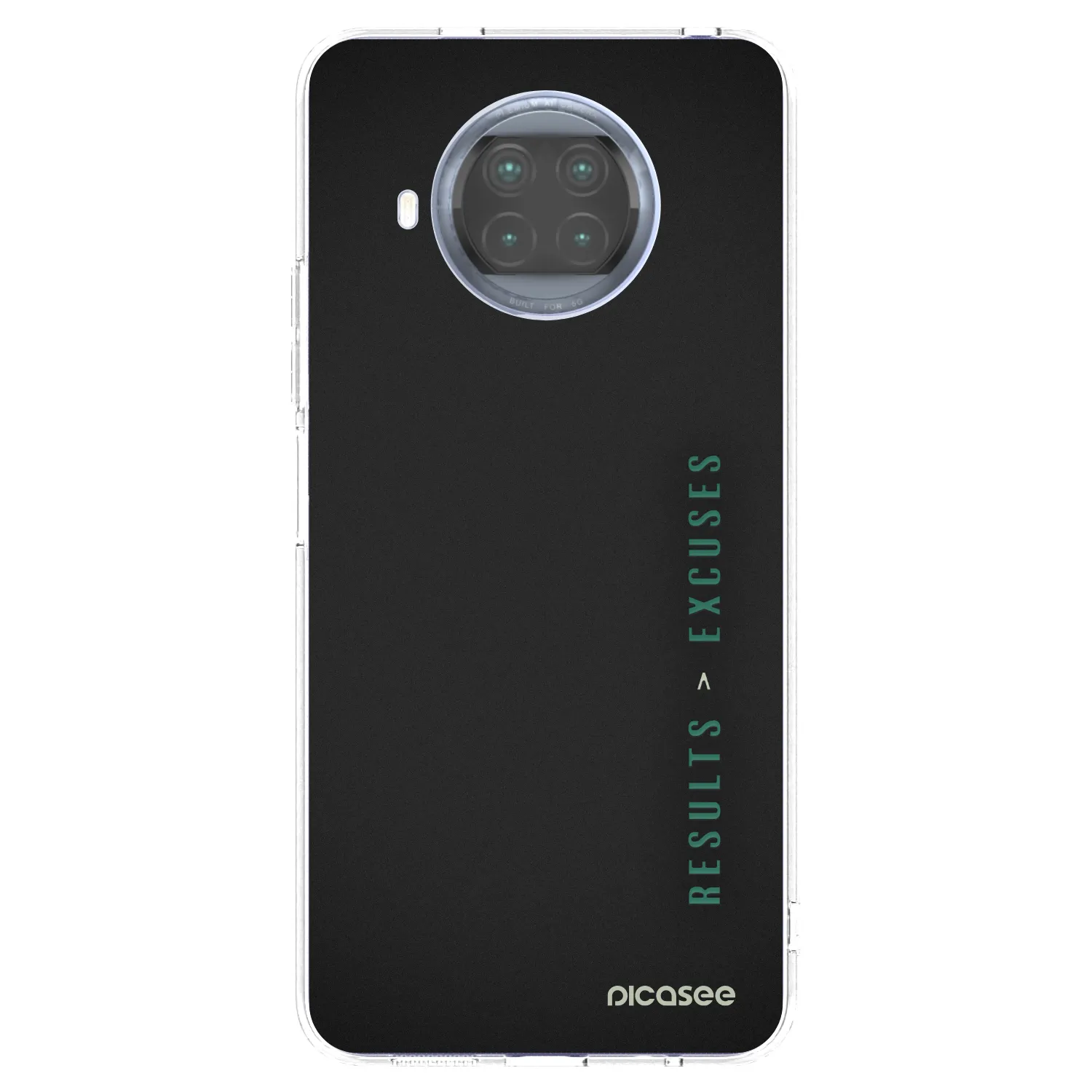 Picasee διαφανής θήκη σιλικόνης Xiaomi Mi 10T Lite - Results x Excuses
