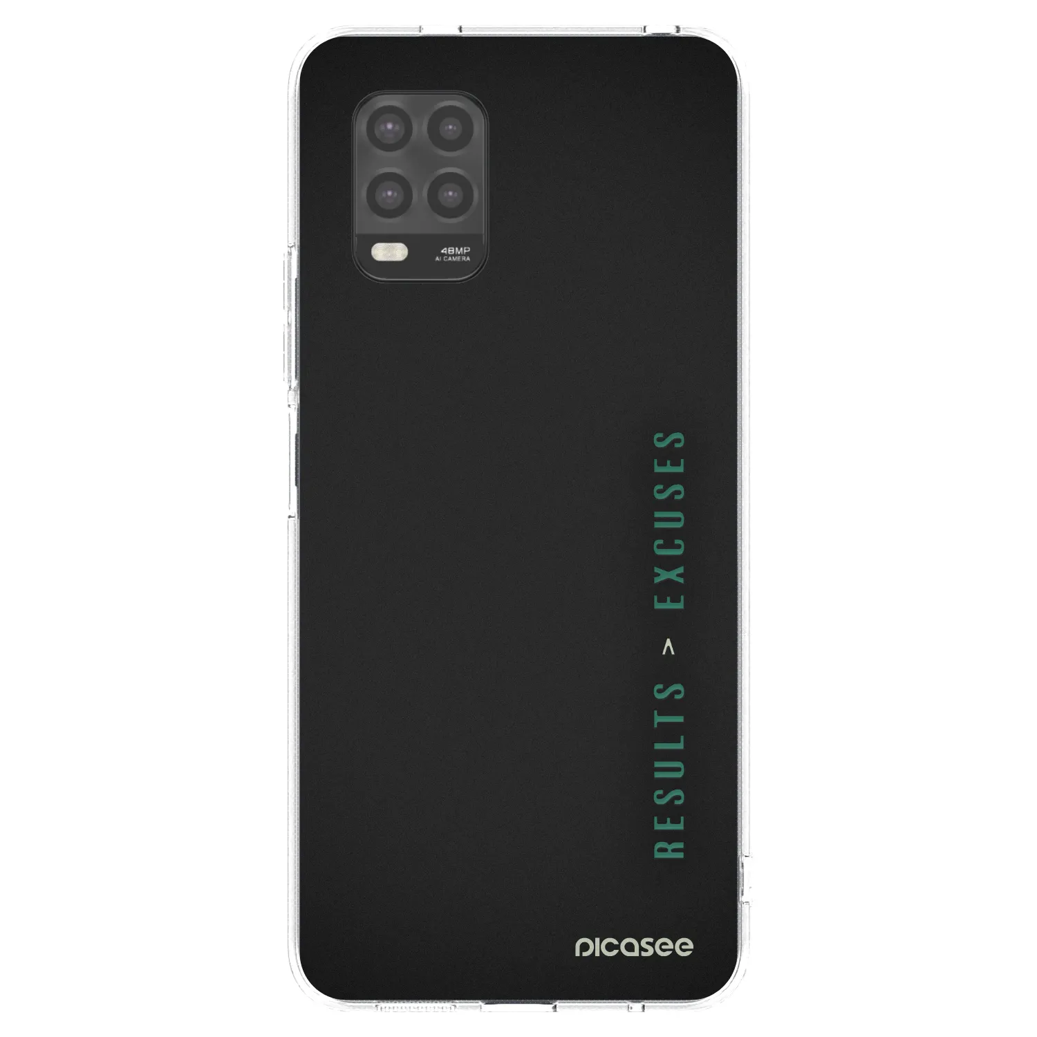 Picasee διαφανής θήκη σιλικόνης Xiaomi Mi 10 Lite - Results x Excuses
