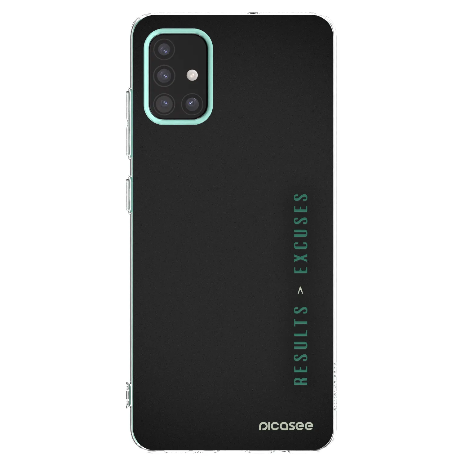 Picasee διαφανής θήκη σιλικόνης Samsung Galaxy M31s - Results x Excuses