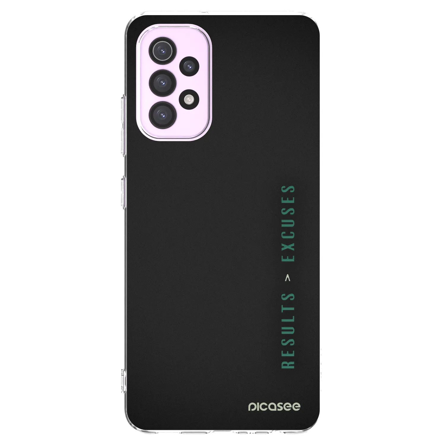 Picasee διαφανής θήκη σιλικόνης Samsung Galaxy A32 5G A326B - Results x Excuses