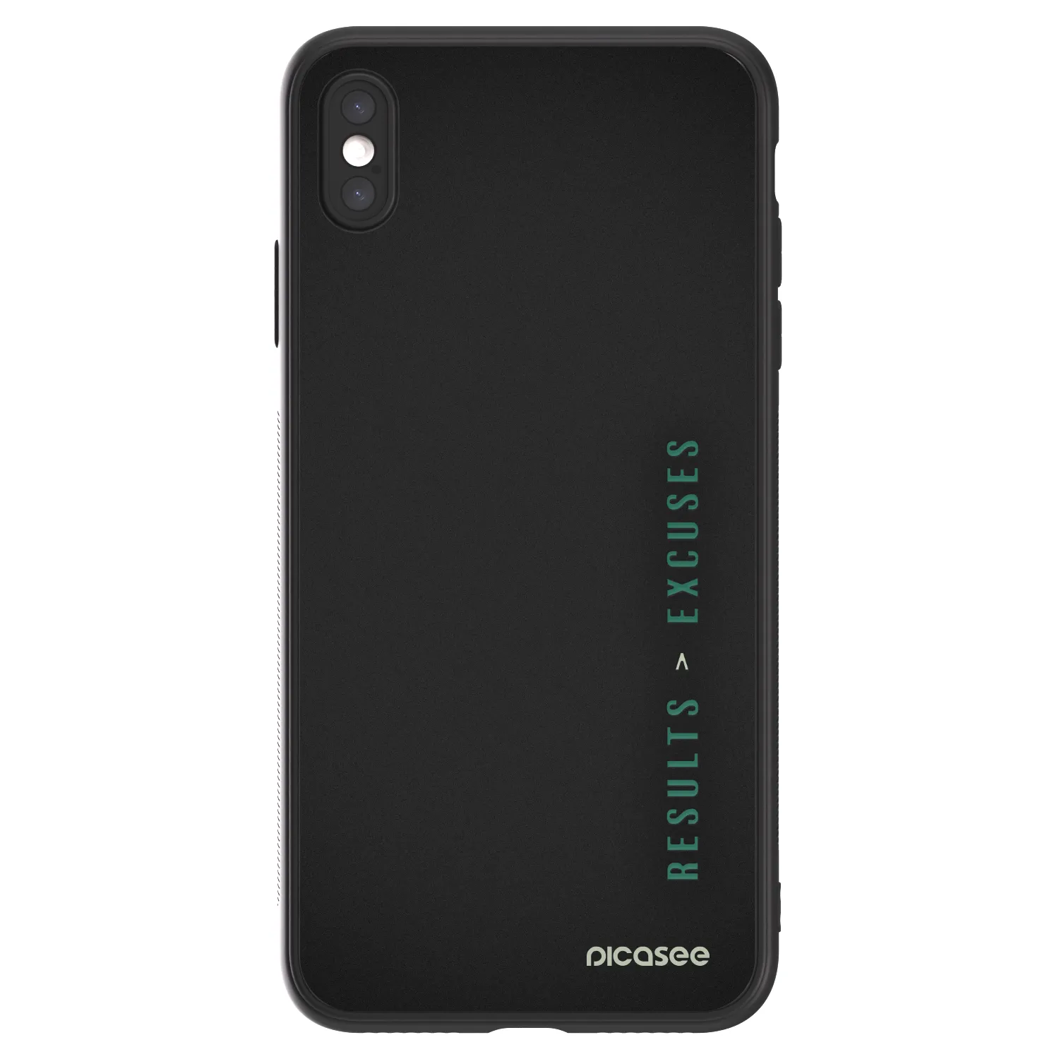 Picasee ULTIMATE CASE για Apple iPhone XS Max - Results x Excuses